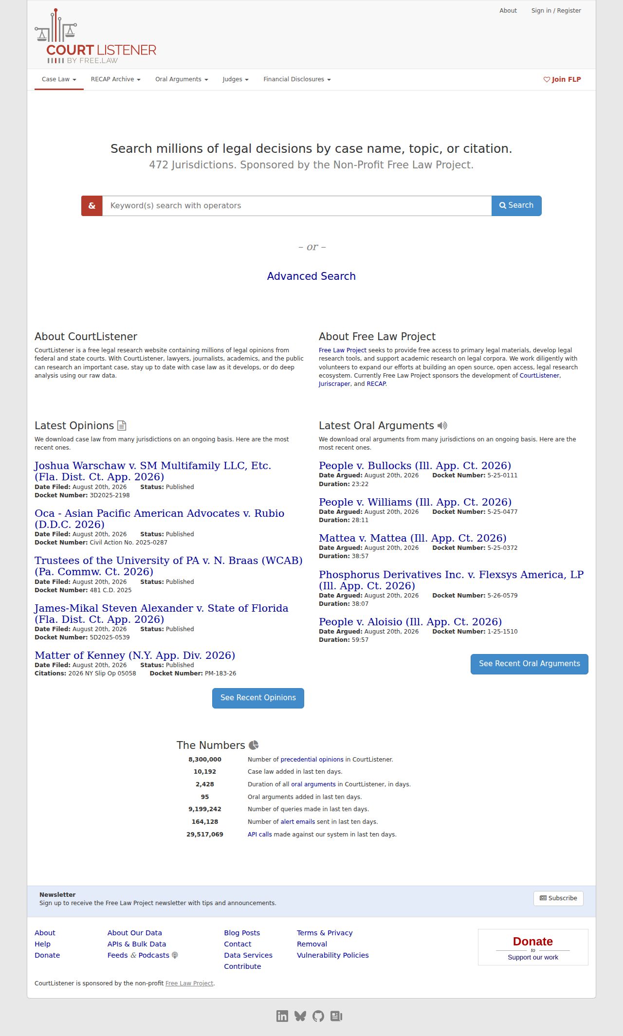 Colquitt County court docket federal CourtListener search reference